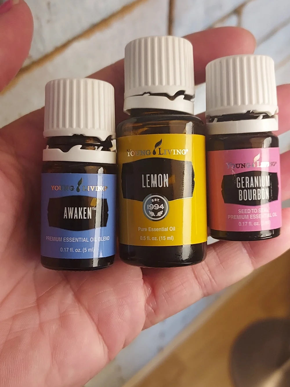 Young Living Essential Oil Trio